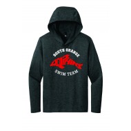 South Orange Dolphins DISTRICT Triblend Long Sleeve Hoodie