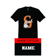 CJ Heat GILDAN T Shirt - BLACK