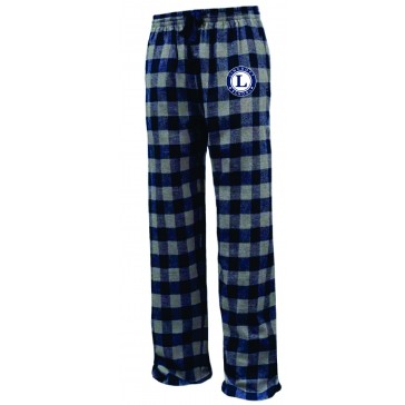 Lincroft School PENNANT Flannel Pants