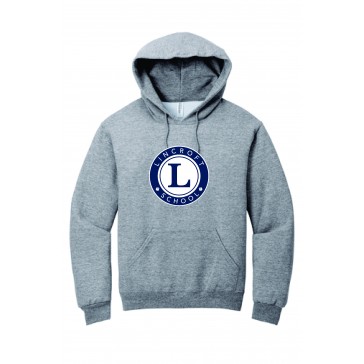 Lincroft School JERZEES Hooded Sweatshirt - GREY