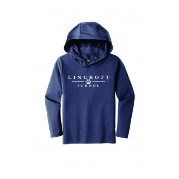 Lincroft School DISTRICT Triblend Long Sleeve Hoodie