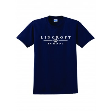 Lincroft School GILDAN T Shirt - NAVY