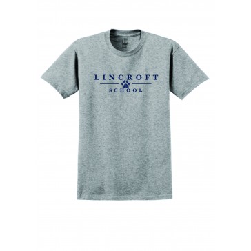 Lincroft School GILDAN T Shirt - GREY