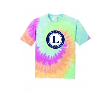Lincroft School PORT & COMPANY Tie Dye T Shirt - PASTEL