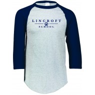 Lincroft School AUGUSTA Raglan Baseball T