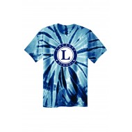 Lincroft School PORT & COMPANY Tie Dye T Shirt - NAVY