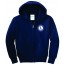 Lincroft School PORT & COMPANY Full Zip Hoodie - NAVY