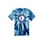 Lincroft School PORT & COMPANY Tie Dye T Shirt - NAVY