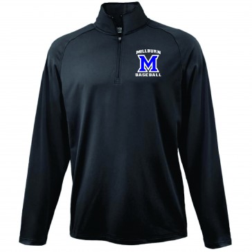Millburn Baseball PENNANT Diplomat 1/4 Zip