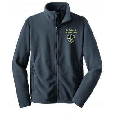 Our Lady Of Peace PORT AUTHORITY Fleece Jacket - GREY