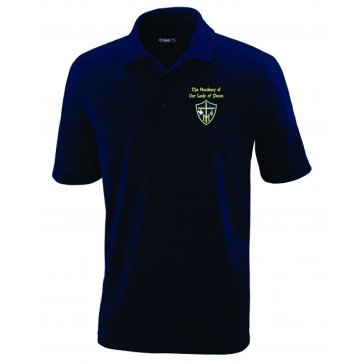 Our Lady Of Peace CORE 365 Performance Polo - NAVY