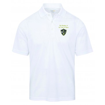 Our Lady Of Peace CORE 365 Performance Polo - WHITE