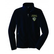 Our Lady Of Peace PORT AUTHORITY Fleece Jacket - NAVY