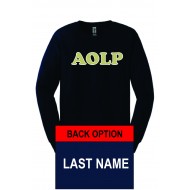 Our Lady Of Peace GILDAN Long Sleeve T Shirt - NAVY
