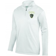 Our Lady Of Peace AUGUSTA Wicking Fleece Pullover -WHITE