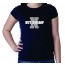 Nut Swamp School NEXT LEVEL Youth Princess Cut T - NAVY