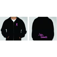 Love for Lennett JERZEES Full Zip Hoodie