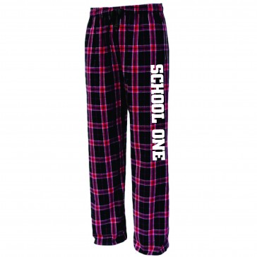 School One PENNANT Flannel Pants