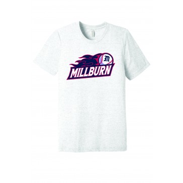 MSHYB Bella Canvas Triblend T Shirt - WHITE