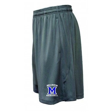 Millburn Baseball PENNANT Arc Shorts