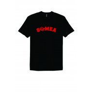 Somea NEXT LEVEL T Shirt - BLACK W/ Red
