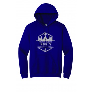 BSA Troop 77 Gildan Heavyweight Hoodie