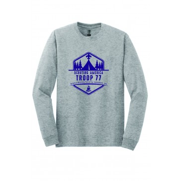 BSA Troop 77 Gildan Long Sleeve T Shirt