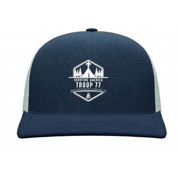 BSA Troop 77 PACIFIC Snap Back Cap