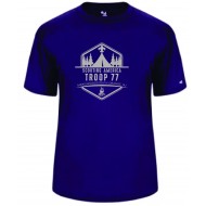 BSA Troop 77 Badger B Core Performance T