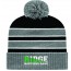 Ridge Band PACIFIC Pom Pom Beanie