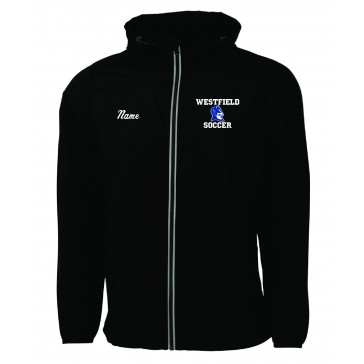 Westfield HS Soccer CHARLES RIVER Full Zip Rain Jacket