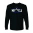 Westfield HS Soccer NEXT LEVEL Long Sleeve T Shirt - BLACK