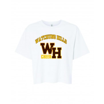 Watchung Hills AMERICAN APPAREL Womens Boxy T - CHEER