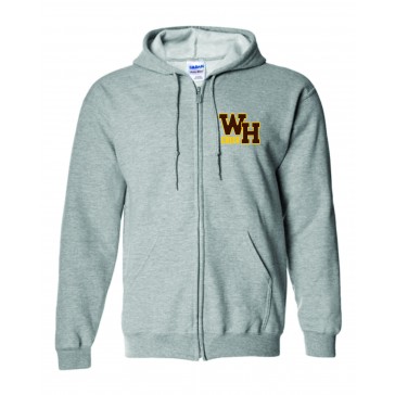 Watchung Hills GILDAN Full Zip Hoodie - CHEER