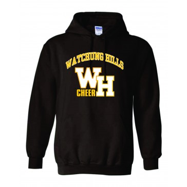 Watchung Hills GILDAN Hoodie BROWN - CHEER