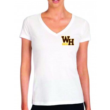 Watchung Hills NEXT LEVEL Womens V Neck - CHEER