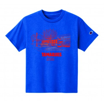 Tamaques School CHAMPION Jersey T Shirt - ROYAL