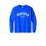 Tamaques School CHAMPION Jersey Long Sleeve T Shirt - ROYAL