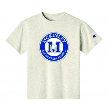 McKinley School CHAMPION Jersey T Shirt - OATMEAL