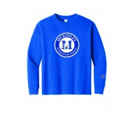McKinley School CHAMPION Jersey Long Sleeve T - ROYAL