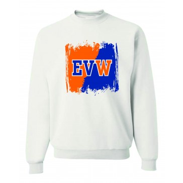 Walton School JERZEES Crew Sweatshirt - EVW LOGO