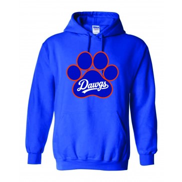 Walton School GILDAN Hooded Sweatshirt - DAWGS LOGO