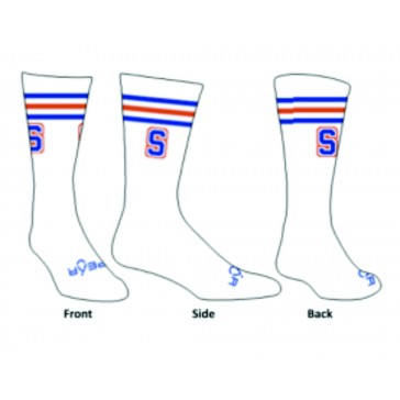 Walton School PEAR Custom Socks