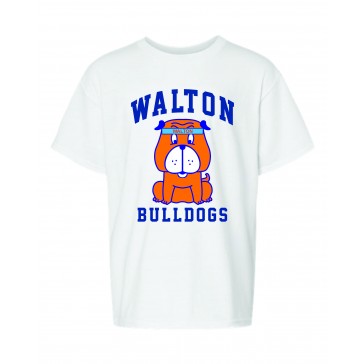 Walton School GILDAN T Shirt - WHITE