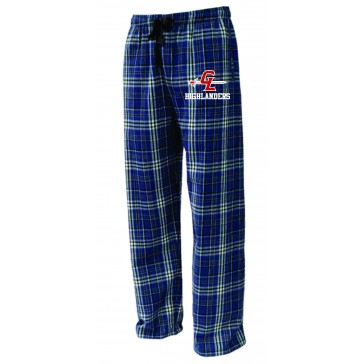 GL Highlanders PENNANT Flannel Pants - GL LOGO