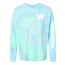 Washington School COLORTONE Long Sleeve Tie Dye - LAGOON