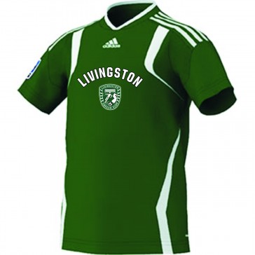 Livingston Soccer Club Adidas MLS Match Game Jersey - FOREST