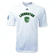 Livingston Soccer Club Adidas MLS Match Game Jersey - WHITE