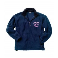 Milton Avenue School Charles River Voyager Fleece Jacket - PINK LOGO