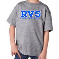Raritan Valley School Gildan Short Sleeve T-Shirt - SPORT GREY